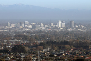 Christchurch will see economic growth as businesses open in the CBD. Photo / Geoff Sloan