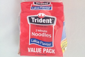 Trident 2 Minute Noodles Laksa Flavour, Photo / Wendyl Nissen