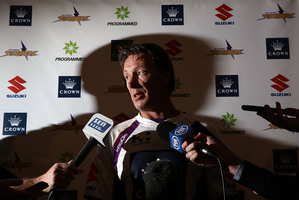 Bellamy says with the record still five wins away, it's not a milestone he's considering. Photo / Getty Images