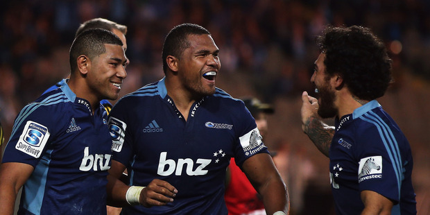 Join us here for our live blog of the Super 15 clash between the Blues and the Stormers from Eden Park in Auckland. Photo / Getty Images.