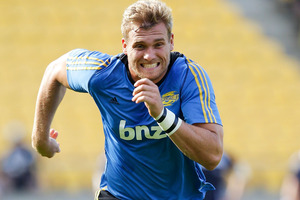 There will be room in a group of about 35 for young players such as Brad Shields (pictured), Luke Whitelock and Ben Tameifuna. Photo / Getty Images.