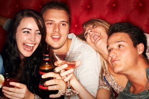 Addictive, harmful, toxic, celebrated. Cheers to that! Bizarre ... Photo / Getty Images