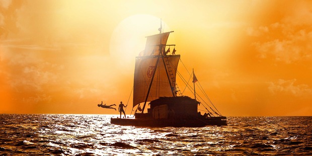 Still from the film 'Kon-Tiki'. Photo / Supplied