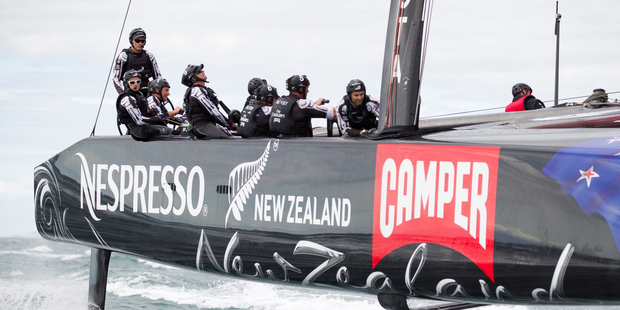 Team New Zealand have become world leaders in catamaran technology. Photo / Greg Bowker