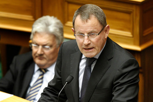 John Banks "could not recall" whether he took a helicopter ride to the Coatesville mansion of internet magnate Kim Dotcom in 2010. Photo / Mark Mitchell