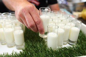 Historically, high milk prices have tended to drive the dividend lower. Photo / Chris Gorman