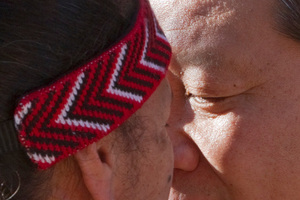 Chinese President Xi Jinping shares a hongi on his visit to New Zealand in 2010. Photo / NZPA