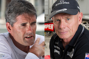 Sir Russell Coutts and Grant Dalton. Photos / NZ Herald