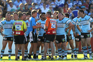 It is believed 10 current Sharks players will be interviewed by ASADA. Photo / Getty Images