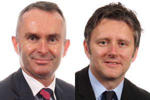 Andrew Taylor and Gareth Galloway of Ernst and Young. Photo / Supplied