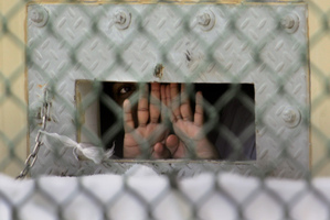 Up to 130 prisoners are on hunger strike after new "punitive" measures were introduced. Photo / AP