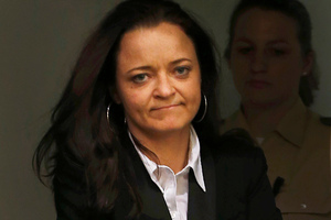 Beate Zschaepe. Photo / AP