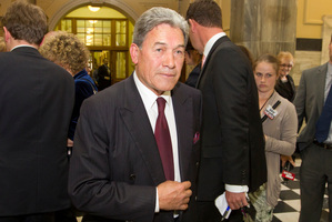 Winston Peters says it's better to work calmly through the GCSB legislation. Photo / Mark Mitchell