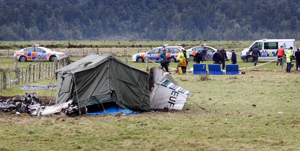 None of the passengers were restrained, which probably resulted in "load-shift" as passengers slid to the rear of the aircraft during the ascent, throwing it off its centre of gravity. Photo / Sarah Ivey