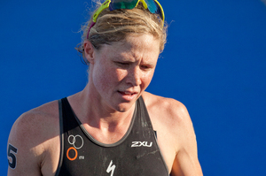 Kate McIlroy finished ninth. Photo / Greg Bowker