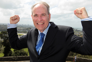 Mayor Len Brown can continue gardening knowing his 6970sq m lifestyle block will not be built out. Photo / Doug Sherring