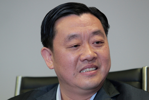 May Wang and Jack Chen (pictured) were charged with corruption in Hong Kong late in 2011. Photo / Richard Robinson.