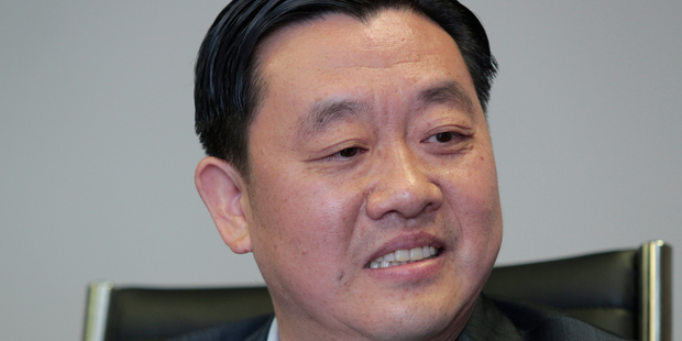 May Wang and Jack Chen (pictured) were charged with corruption in Hong Kong late in 2011. Photo / Richard Robinson.
