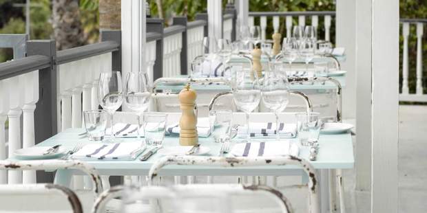 The Oyster Inn on Auckland's Waiheke Island. Photo / Supplied