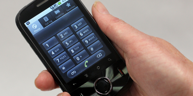 Huawei Ideos mobile phone. Huawei recently won the tender to build Telecom's 4G mobile network. Photo / Natalie Slade