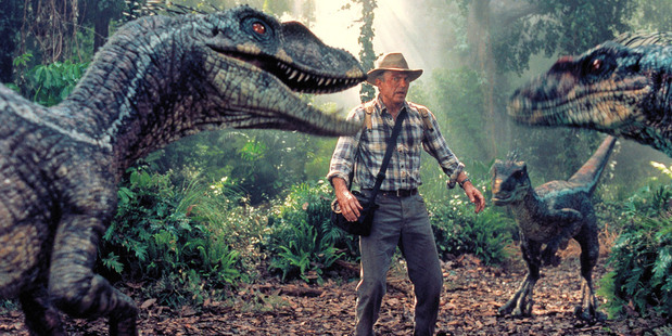 'Jurassic Park' was a major turning point for CGI creatures in film. Photo / Supplied