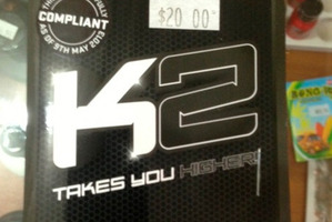 A reformulated version of K2 is already being sold in some stores. Photo / Supplied