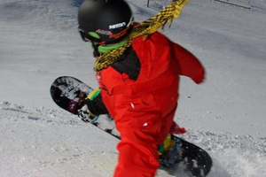 Jaden Beange at Cardrona Skifield in 2009. Photo / Otago Daily Times