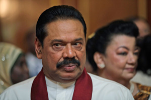 Sri Lankan President Mahinda Rajapaksa, who had written to Saudi Arabia's King Abdullah bin Abdulaziz to appeal for clemency, said he "deplored" the decision. Photo / Getty Images