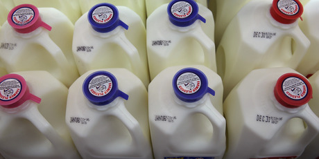 Dairy products are at a nine-month high. Photo / Getty Images