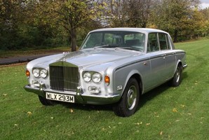 The 1974 Rolls Royce Silver Shadow once owned by Freddie Mercury, the late singer from the rock band Queen. Photo / AFP