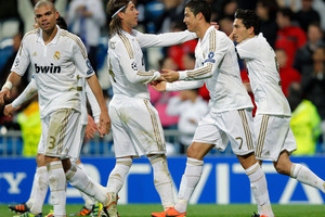 Real Madrid needed a second-half double from Cristiano Ronaldo to beat Real Sociedad 4-3. Photo / AP