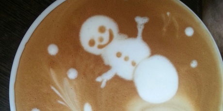Impressive coffee art. Photo / Supplied