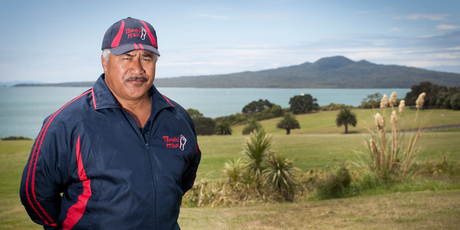 Hotu takes visitors on a tour of Auckland City past & present as seen through the eyes of tangata whenua, Ngati Whatua o Orakei, and has just added a walk across Bastion Point. Photo / Natalie Slade