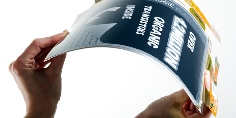 Based on its plastic electronics technology, Plastic Logic has industrialised mass production of flexible electrophoretic plastic displays in its Dresden facility.