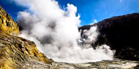 The sulphuric landscape of White Island. Photo / Supplied