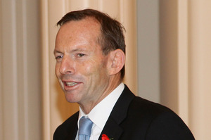 Strategists are worried about Abbott's unpopularity with women. Photo / AP