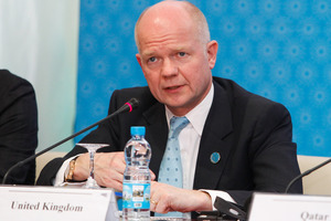 Britain's Foreign Minister William Hague. Photo / AP