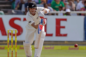 New Zealand's batsmen, Brendon McCullum included, had few answers to the venom of South Africa's bowlers during the first test. Photo / AP