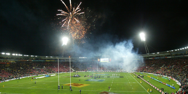 Zeolite has been used in the pitch at Westpac Stadium. Photo / Mark Mitchell