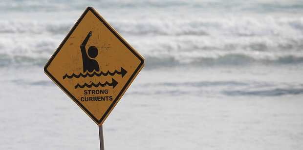 Police found the body of Jarrett Simeon about 100 metres from the Himatangi Surf Life Saving Club just before 6am today. File photo / Greg Bowker