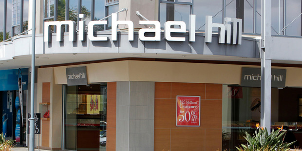Michael Hill expects first half earnings in a range of $34 million to $36 million, down from $34.8 million a year earlier, Photo / Wayne Drought