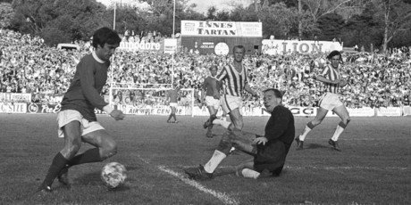 George Best starred at Carlaw Park. Photo / NZ Herald