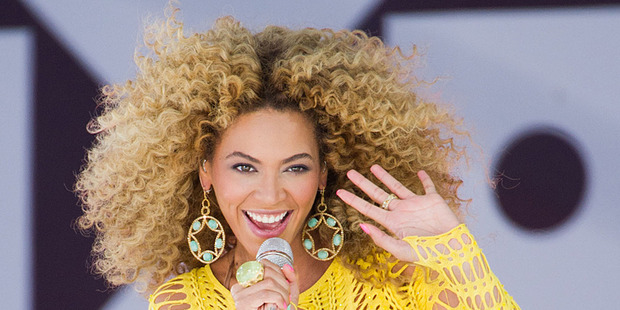 Beyonce performs on Good Morning America in New York. Photo/AP