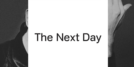 The cover for Bowie's new album The Next Day.