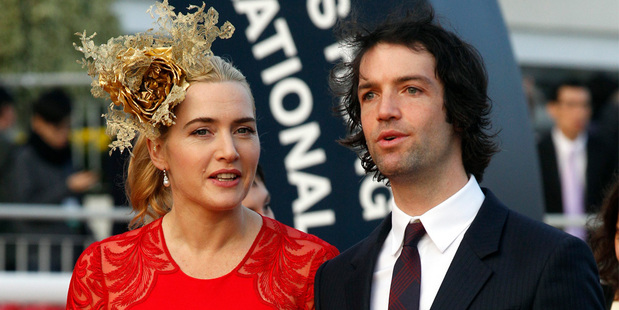 Kate Winslet and Ned RocknRoll at the Longines Hong Kong Cup horse race. Photo/AP