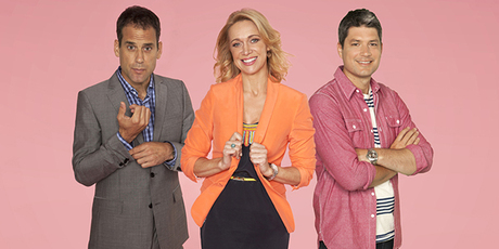 Greg Boyed, Ali Mau and Jesse Mulligan will present Seven Sharp. Photo/supplied