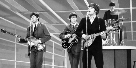 The Beatles, from left, Paul McCartney, George Harrison, John Lennon and Ringo Starr. Photo/AP