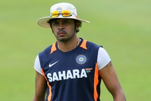 Shantakumaran Sreesanth. Photo / Getty Images
