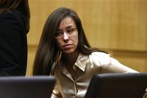 Jodi Arias appears for the sentencing phase of her trial at Maricopa County Superior Court in Phoenix. Photo / AP