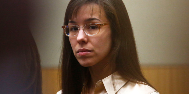Jodi Arias appears in court during a decision on whether or not she is eligible to face the death penalty. Photo / AP